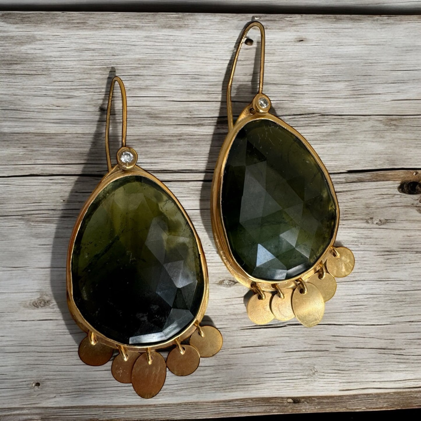 Tourmaline & Diamond Earrings: Effortless Elegance for Any Occasion