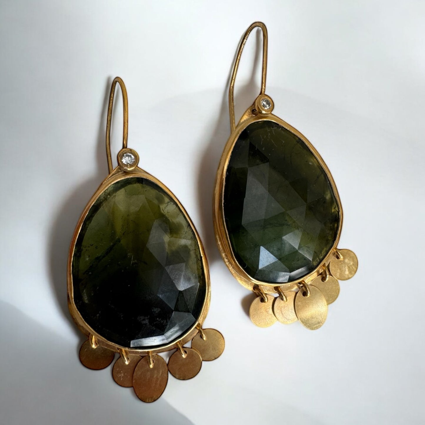 Tourmaline & Diamond Earrings: Effortless Elegance for Any Occasion