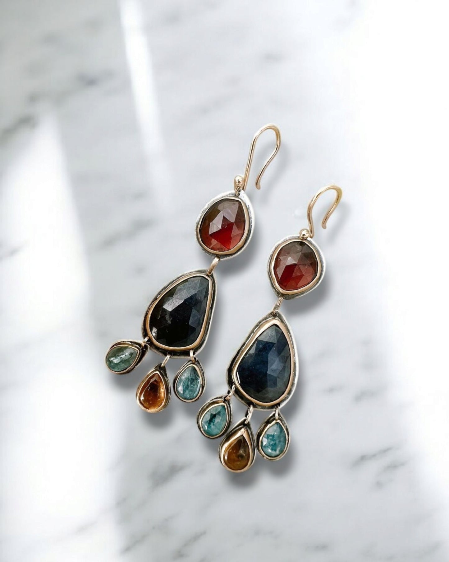 Sapphire Dangle Earrings: Effortless Elegance for Any Occasion