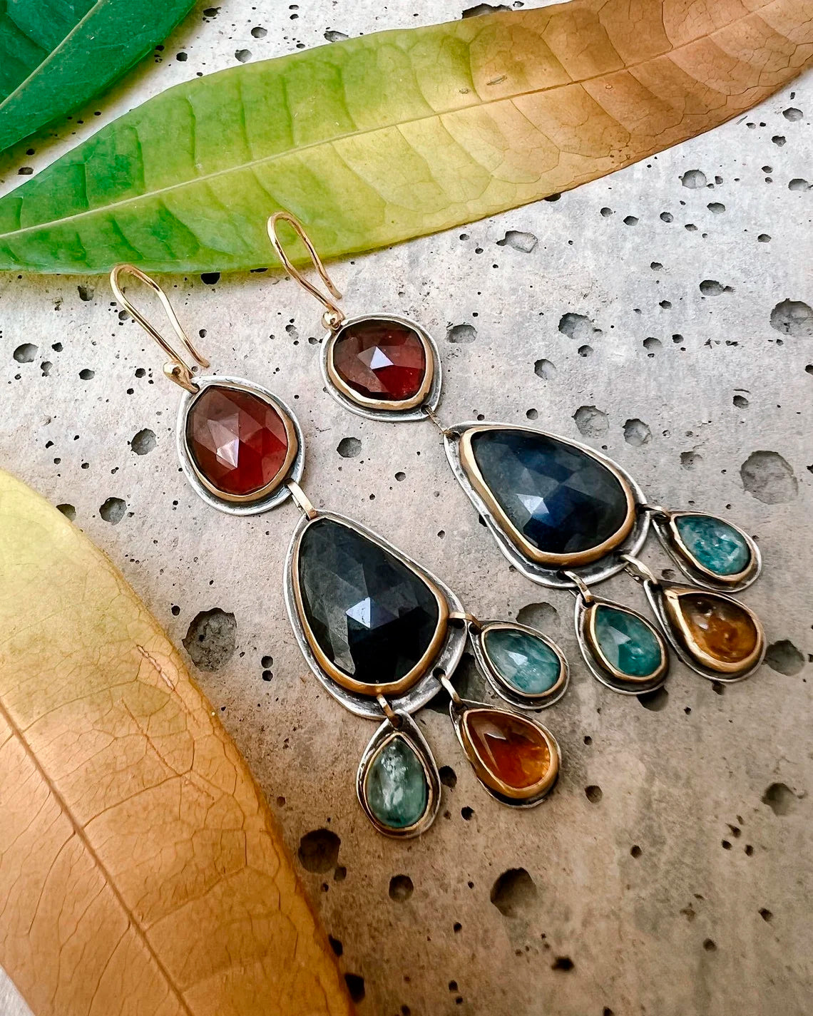 Sapphire Dangle Earrings: Effortless Elegance for Any Occasion