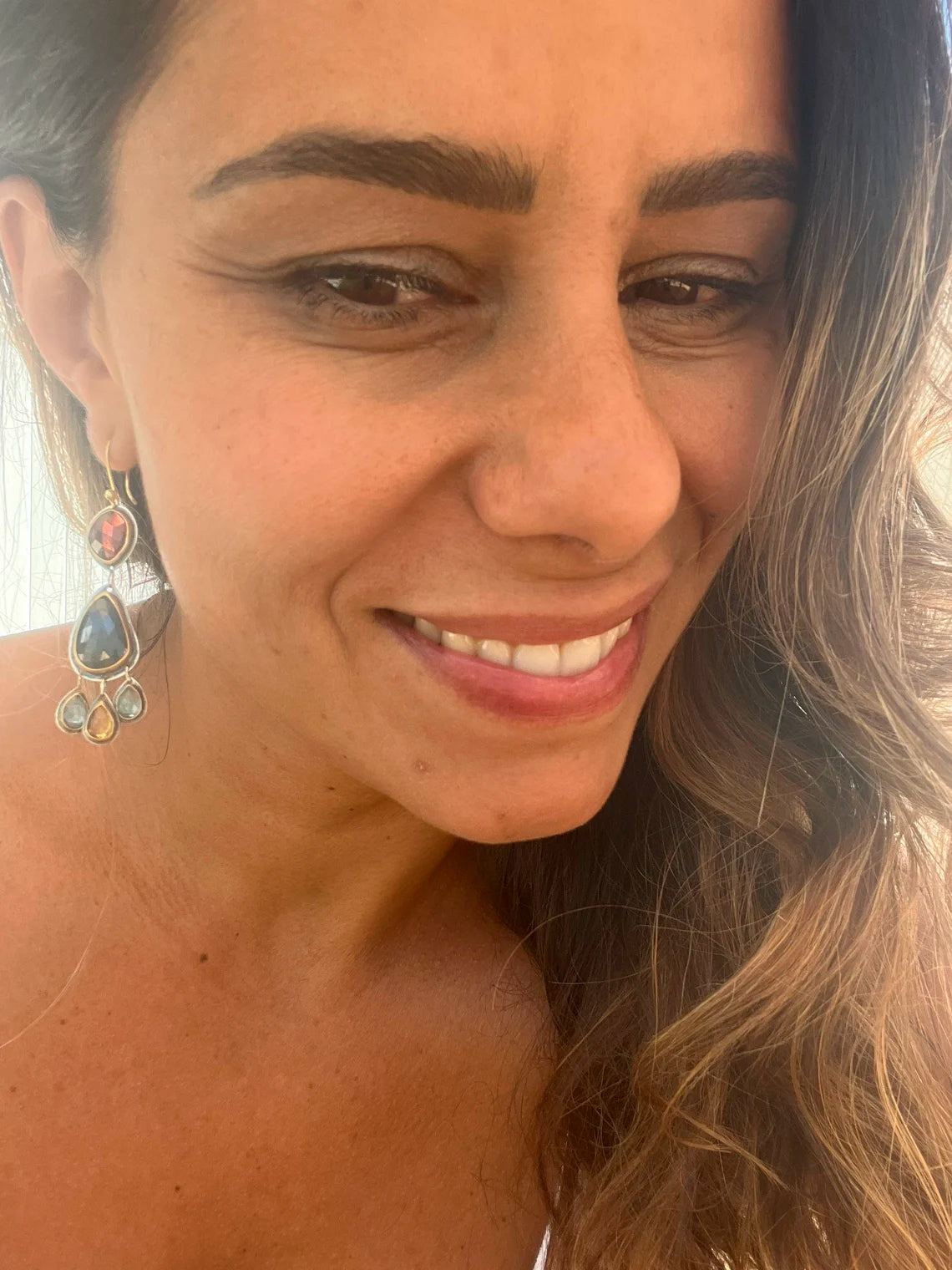 Sapphire Dangle Earrings: Effortless Elegance for Any Occasion