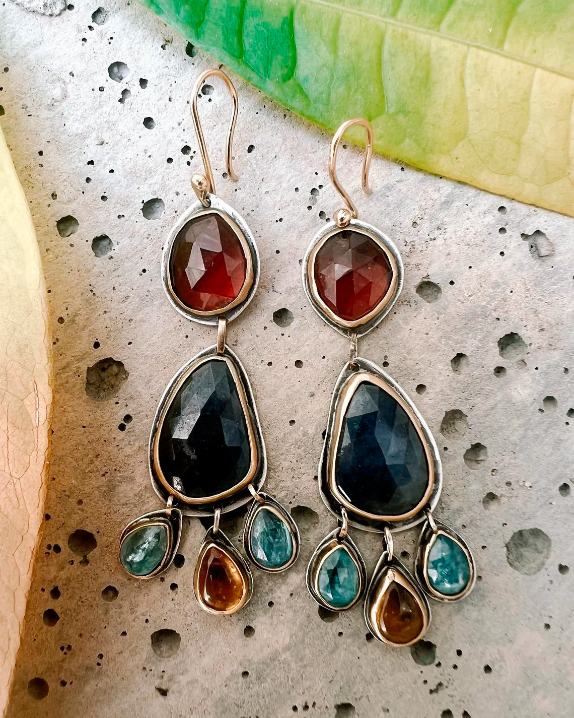 Sapphire Dangle Earrings: Effortless Elegance for Any Occasion